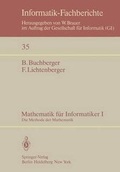 Cover: Mathematik Fa1/4r Informatiker I - Springer