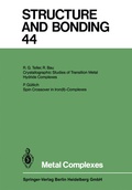 Cover: Metal Complexes - Springer
