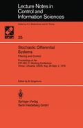 Cover: Stochastic Differential Systems - Springer