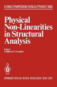 Enlarge image Cover: Physical Non-Linearities in Structural Analysis - Springer