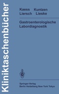 Cover: Gastroenterologische Labordiagnostik - Springer