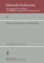 Cover: Datenverarbeitung im Marketing - Springer