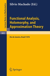Abbildung von: Functional Analysis, Holomorphy, and Approximation Theory - Springer