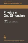 Cover: Physics in One Dimension - Springer
