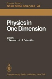 Enlarge image Cover: Physics in One Dimension - Springer