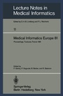 Cover: Medical Informatics Europe 81 - Springer