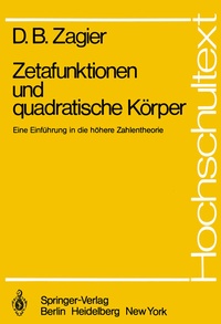 Abbildung von: Zetafunktionen und quadratische Körper - Springer