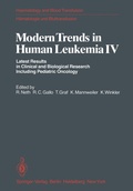 Cover: Modern Trends in Human Leukemia IV - Springer