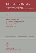 Cover: Kommunikation in verteilten Systemen - Springer