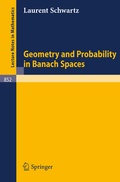 Cover: Geometry and Probability in Banach Spaces - Springer