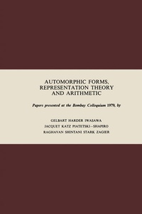 Enlarge image Cover: Automorphic Forms, Representation Theory and Arithmetic - Springer