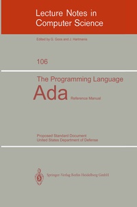Abbildung von: The Programming Language Ada - Springer