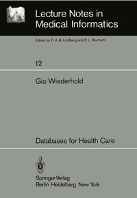 Enlarge image Cover: Databases for Health Care - Springer