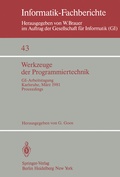 Cover: Werkzeuge der Programmiertechnik - Springer