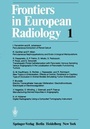 Cover: Frontiers in European Radiology - Springer