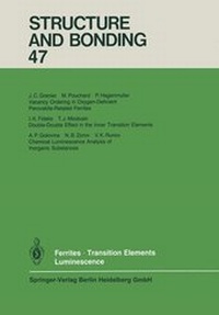 Bild: Ferrites Transition Elements Luminescence - Springer