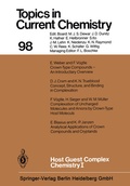 Cover: Host Guest Complex Chemistry I - Springer