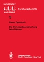 Cover: Die Werkzeugbeanspruchung beim Räumen - Springer