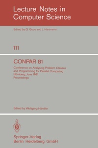 Enlarge image Cover: CONPAR 81 - Springer