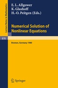 Cover: Numerical Solution of Nonlinear Equations - Springer