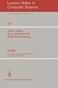 Abbildung von: Y12M Solution of Large and Sparse Systems of Linear Algebraic Equations - Springer