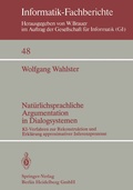 Cover: Nat&uuml;rlichsprachliche Argumentation in Dialogsystemen - Springer