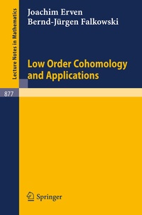 Abbildung von: Low Order Cohomology and Applications - Springer
