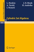 Cover: Cylindric Set Algebras - Springer