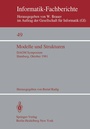Cover: Modelle und Strukturen - Springer