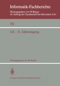 Cover: GI - 11. Jahrestagung - Springer