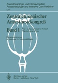 Abbildung von: Zentraleuropäischer Anaesthesiekongre? - Springer