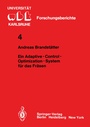 Cover: Ein Adaptive - Control - Optimization - System für das Fräsen - Springer