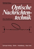 Cover: Optische Nachrichtentechnik - Springer