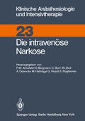 Cover: Die intraven&uuml;se Narkose - Springer