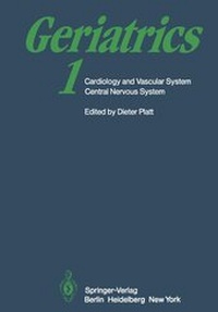 Enlarge image Cover: Geriatrics 1 - Springer