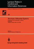 Cover: Stochastic Differential Systems - Springer
