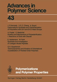 Enlarge image Cover: Polymerizations and Polymer Properties - Springer