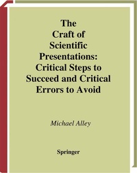 Enlarge image Cover: The Craft of Scientific Presentations - Springer