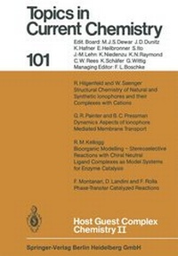 Enlarge image Cover: Host Guest Complex Chemistry II - Springer