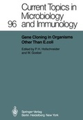 Cover: Gene Cloning in Organisms Other Than E.Coli - Springer