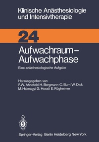 Abbildung von: Aufwachraum - Aufwachphase - Springer