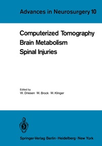 Abbildung von: Computerized Tomography Brain Metabolism Spinal Injuries - Springer