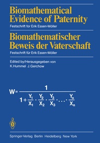 Abbildung von: Biomathematical Evidence of Paternity / Biomathematischer Beweis der Vaterschaft - Springer