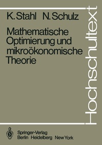 Abbildung von: Mathematische Optimierung und mikroökonomische Theorie - Springer