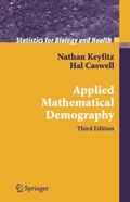 Cover: Applied Mathematical Demography - Springer