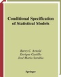 Cover: Conditional Specification of Statistical Models - Springer