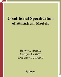 Enlarge image Cover: Conditional Specification of Statistical Models - Springer