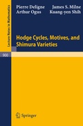 Cover: Hodge Cycles, Motives, and Shimura Varieties - Springer