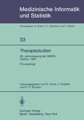 Cover: Therapiestudien - Springer