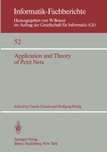 Cover: Application and Theory of Petri Nets - Springer
